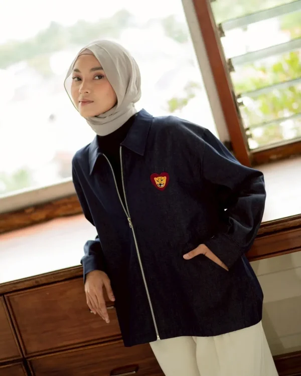 Tinka Denim Jacket Dark Blue foto 2