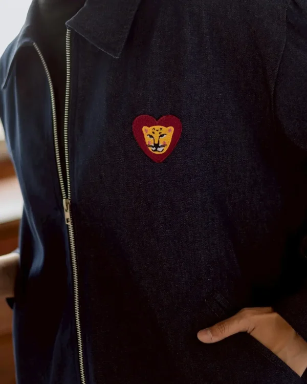 Tinka Denim Jacket Dark Blue foto 3