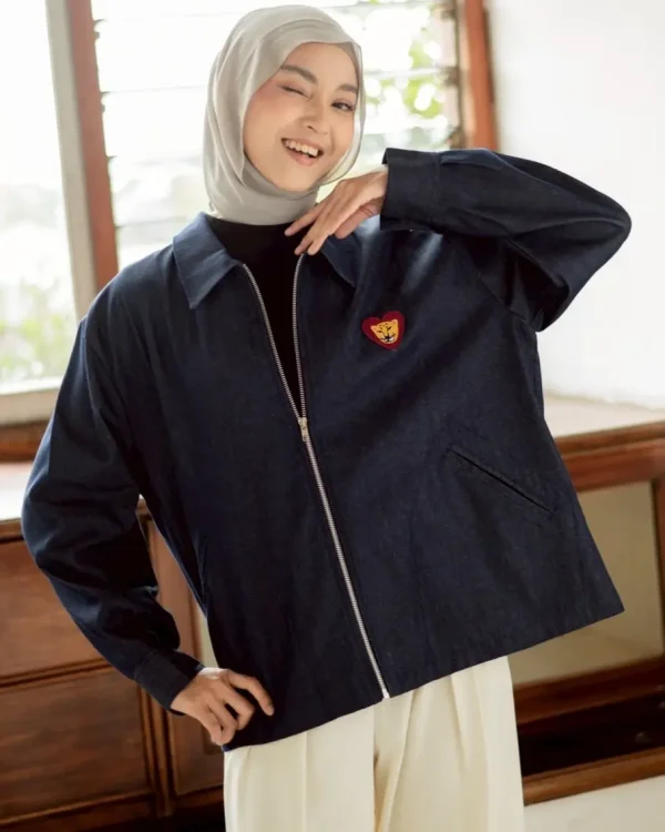 Tinka Denim Jacket Dark Blue foto 1