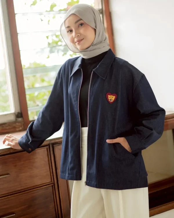 Tinka Denim Jacket Dark Blue foto 4
