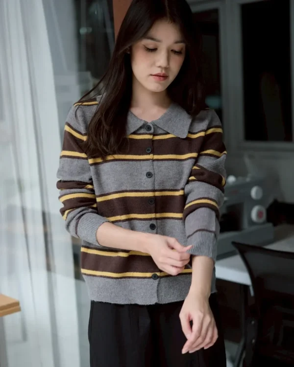 Fawzia Stripe Cardi foto 2