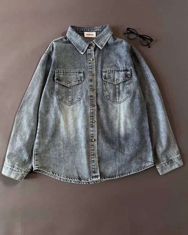 Halina Denim Shirt foto 1