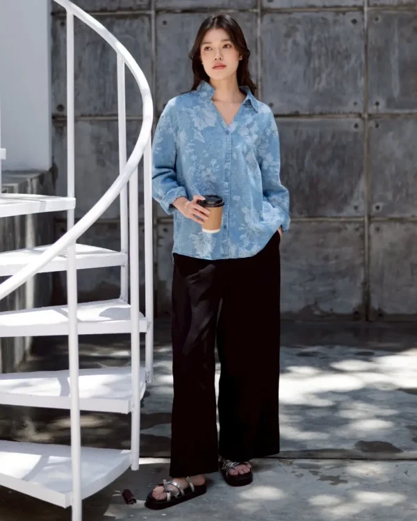 Jema Denim Shirt foto 3