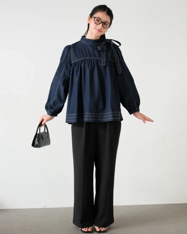 Jhani Denim Blouse foto 1
