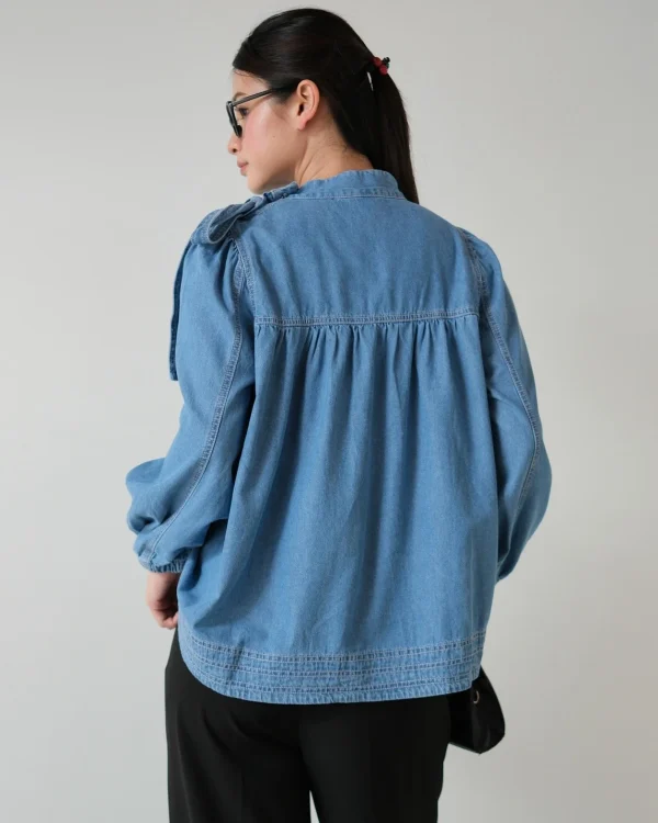 Jhani Denim Blouse foto 6