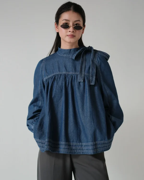 Jhani Denim Blouse foto 8
