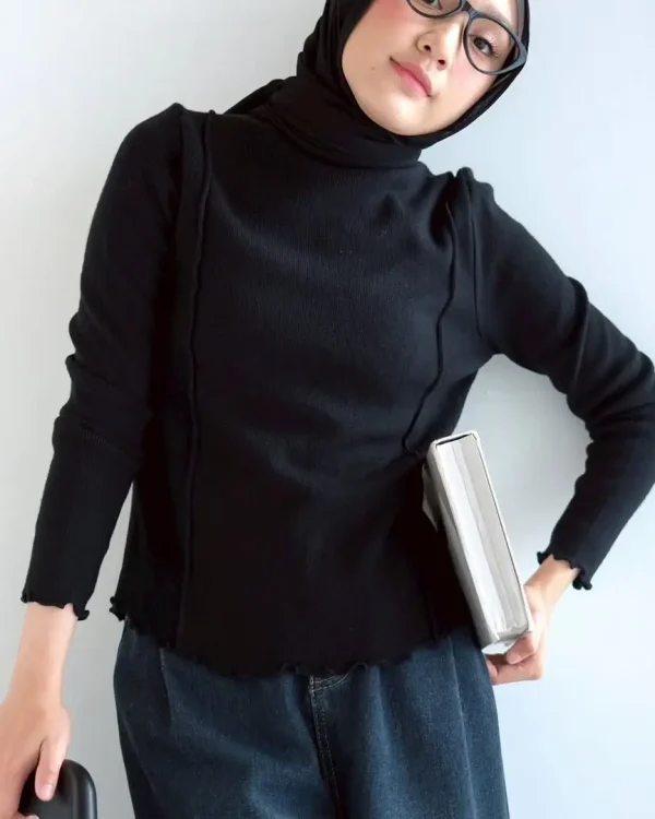 Yoela Turtleneck Longsleeve foto 4