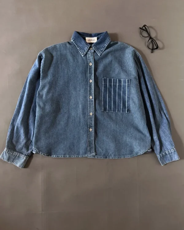 Fritzy Denim Shirt Acid foto 1