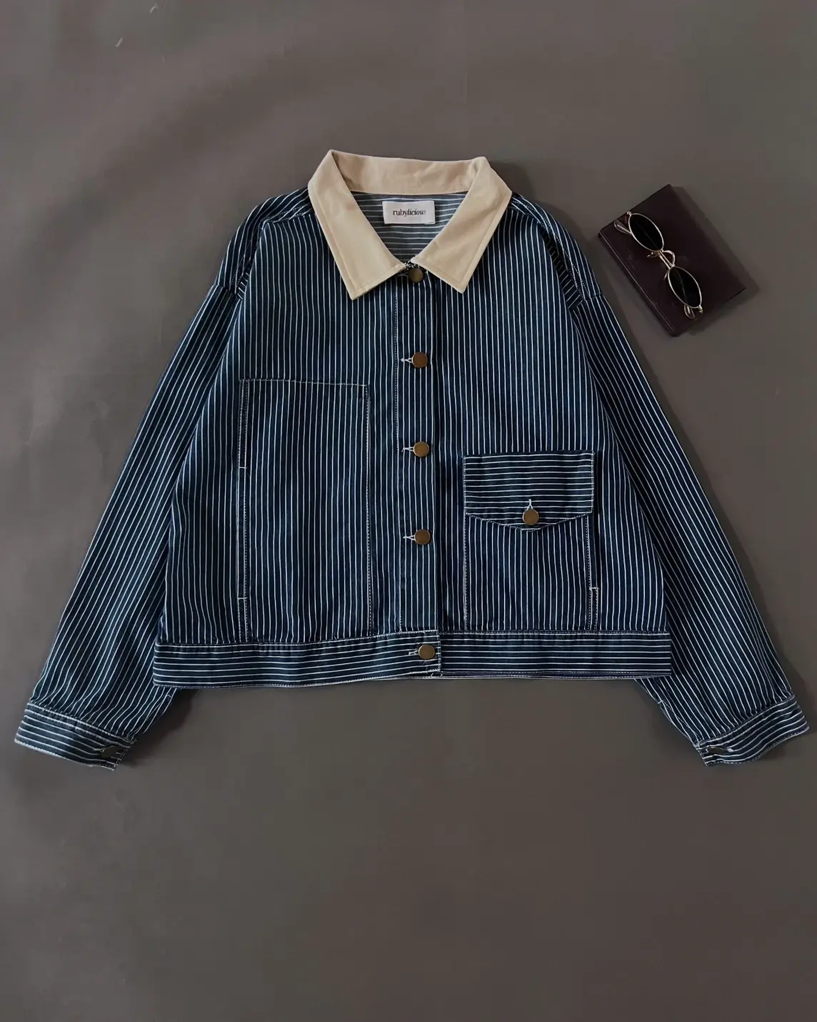 Alternative view of Sloane Denim Stripe Jacket