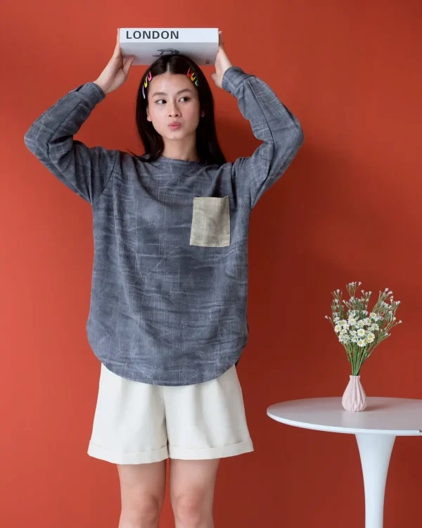 Kamora Longsleeve Grey foto 1