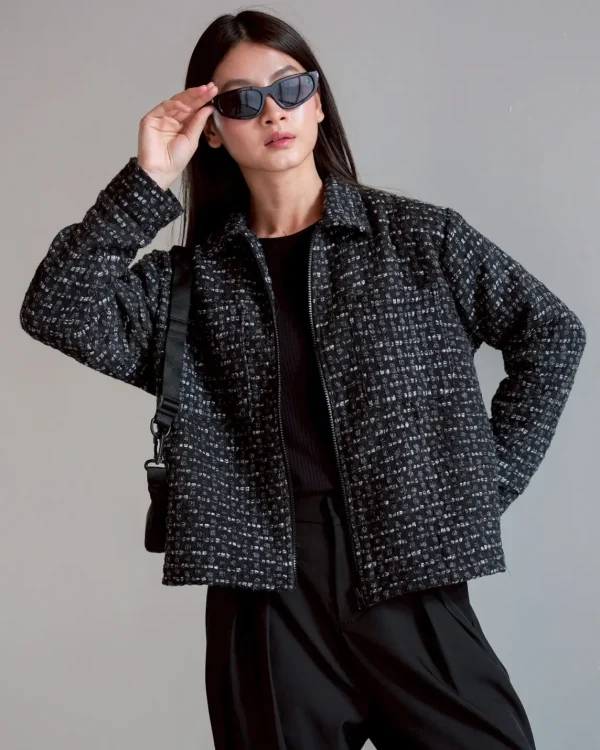 Boxy Jacket Tweed foto 1