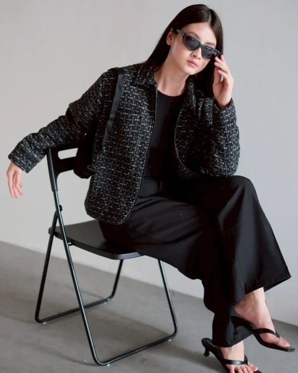 Boxy Jacket Tweed foto 4