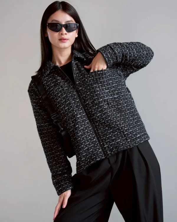 Boxy Jacket Tweed foto 3