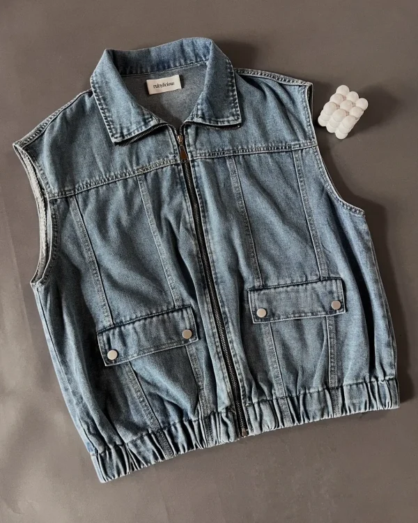 Rayela Denim Vest foto 5