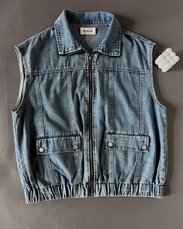 Rayela Denim Vest foto 4