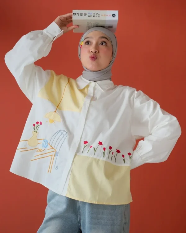 Hare Shirt Pale Banana foto 1