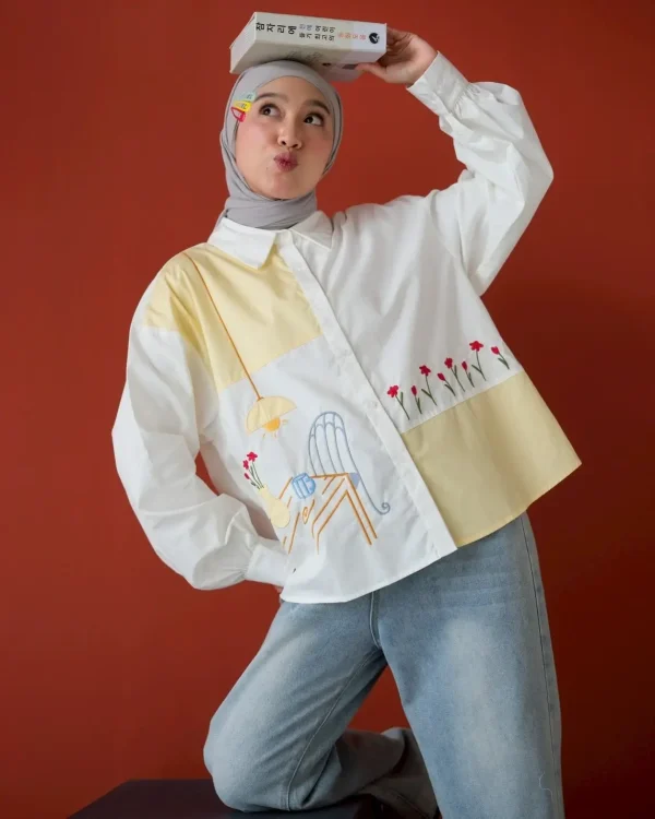 Hare Shirt Pale Banana foto 2
