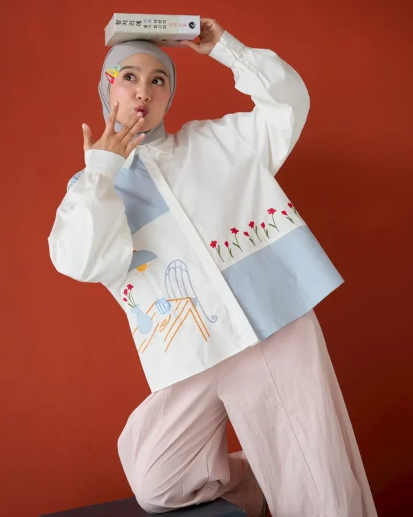 Hare Shirt Blue foto 3