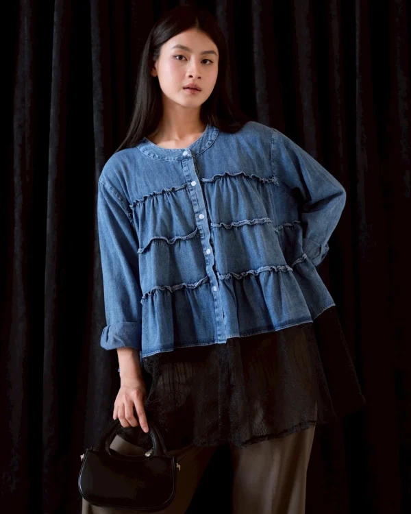 Ivayla Denim Shirt foto 1