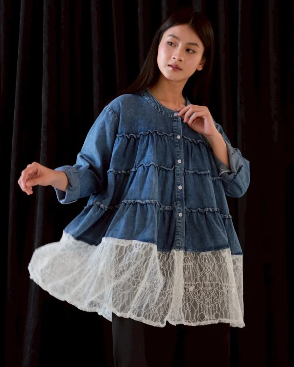 Ivayla Denim Shirt foto 5