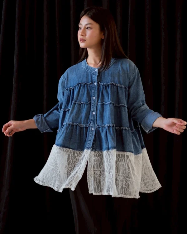 Ivayla Denim Shirt foto 4