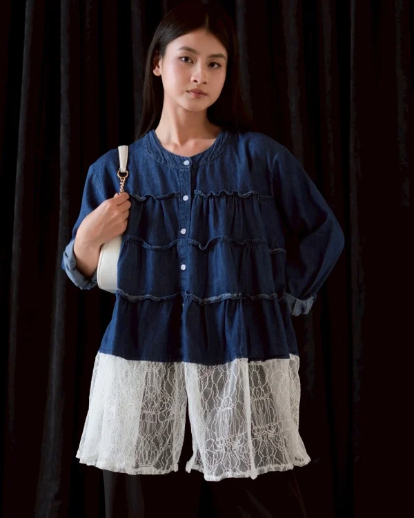 Ivayla Denim Shirt foto 8