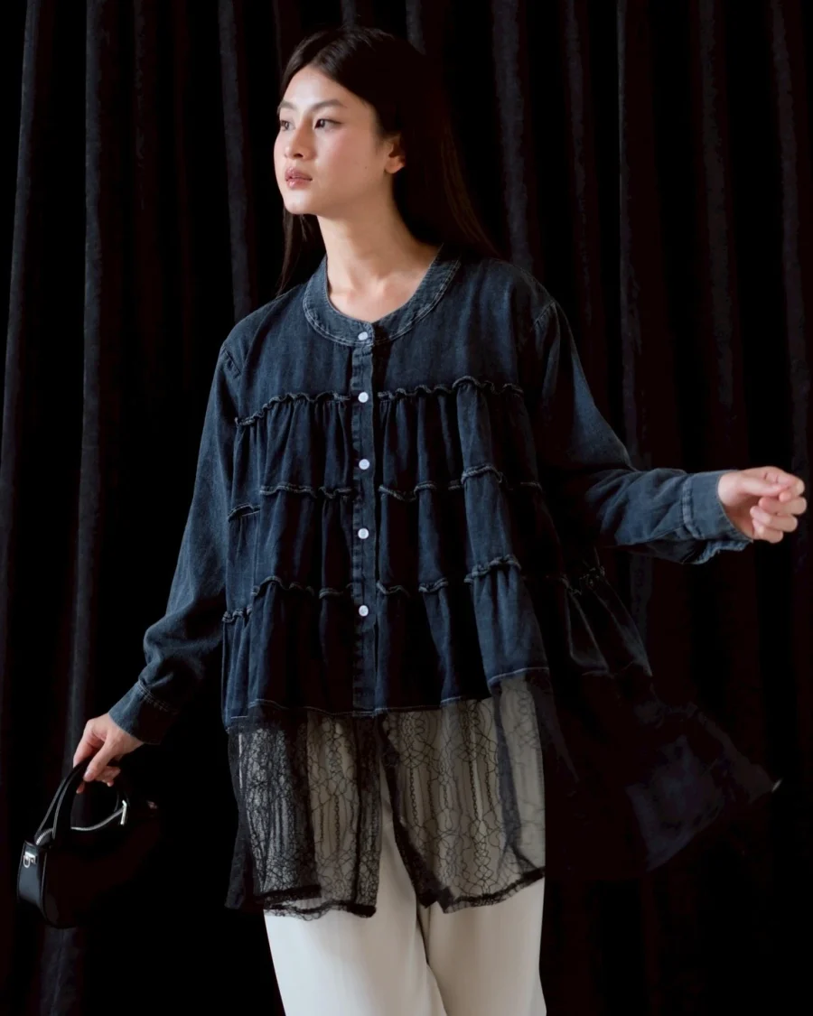 Ivayla Denim Shirt foto 12