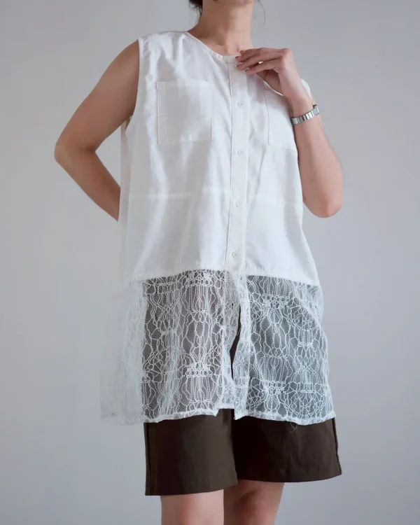 Utera Iner Sleeveless Broken White foto 2