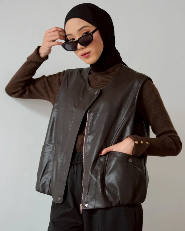 Winola Leather Vest foto 1