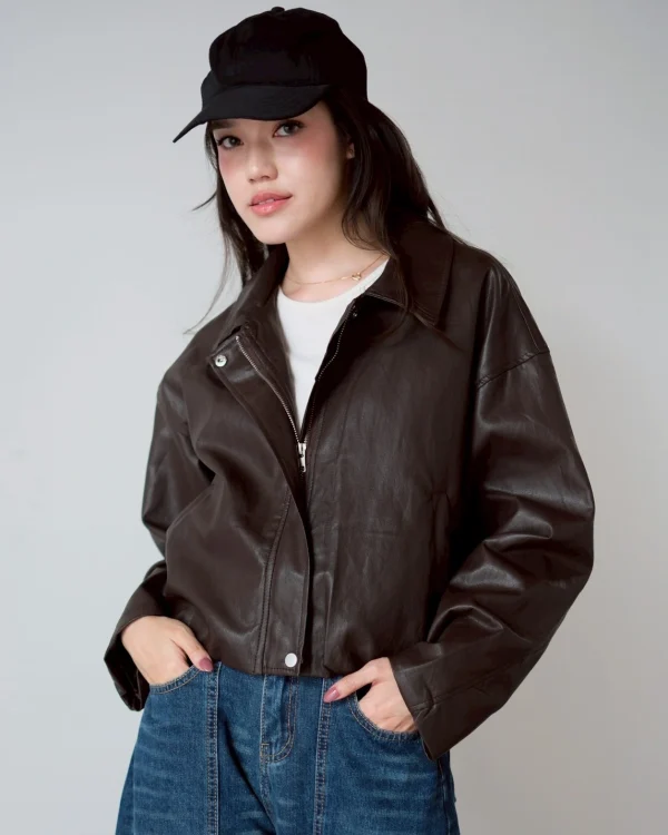 Celiora Leather Jacket foto 6