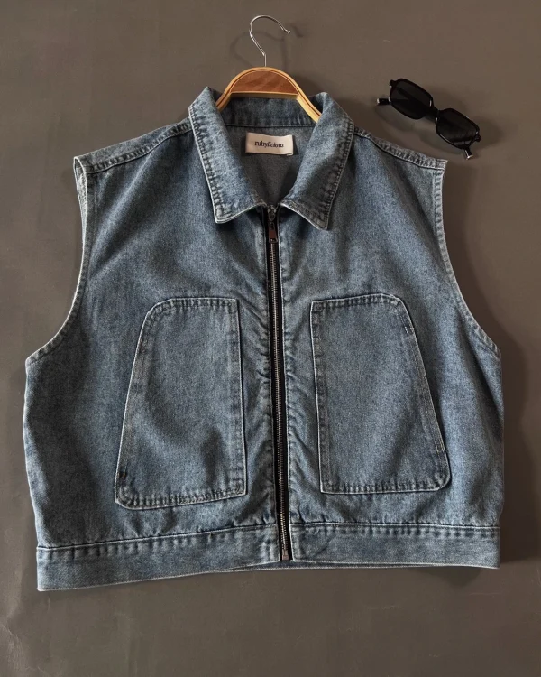 Divia Denim Vest foto 1