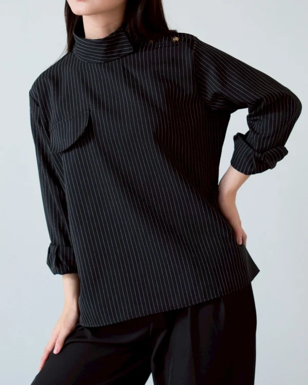 Iravia Stripe Blouse foto 2