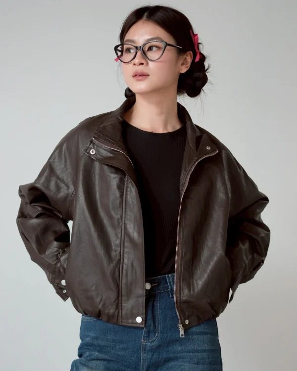 Jovelia Leather Jacket foto 5