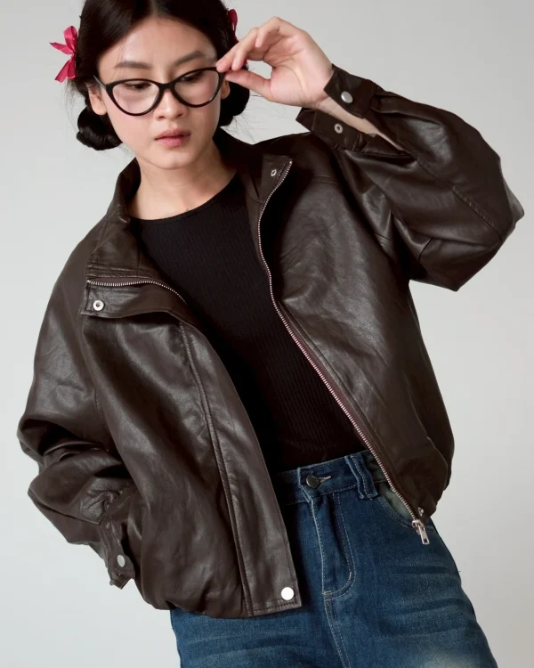 Jovelia Leather Jacket foto 7