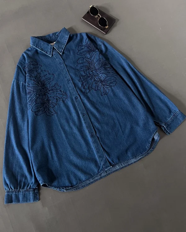 Noura Denim Shirt foto 3