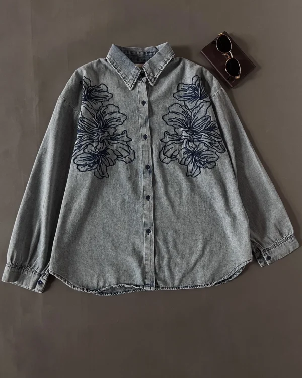 Noura Denim Shirt foto 1