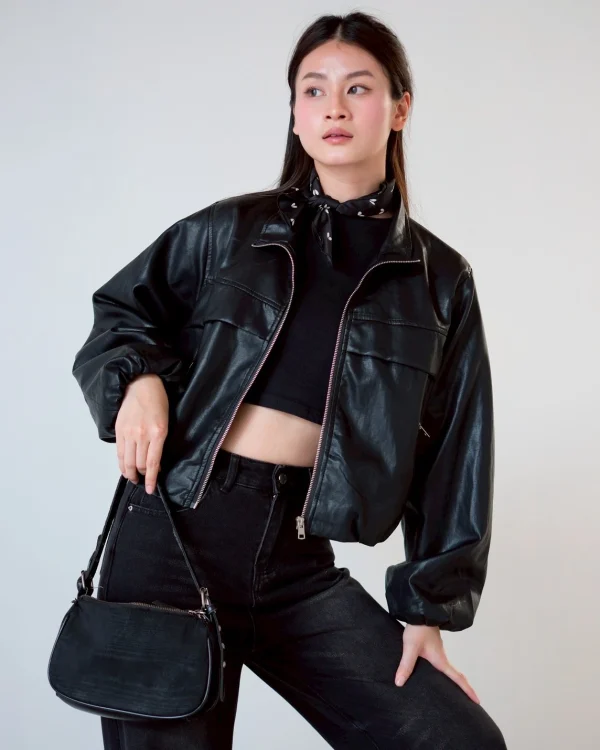 Orlena Leather Jacket foto 4