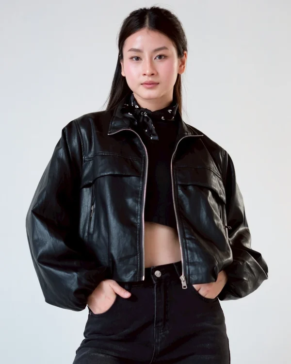 Orlena Leather Jacket foto 3