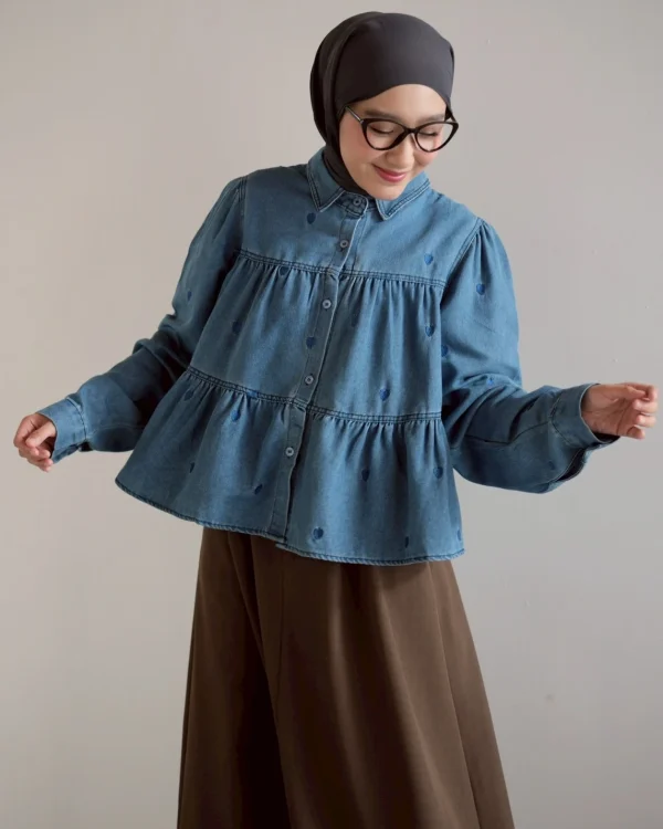Xilena Denim Shirt foto 4