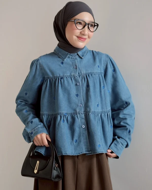 Xilena Denim Shirt foto 6