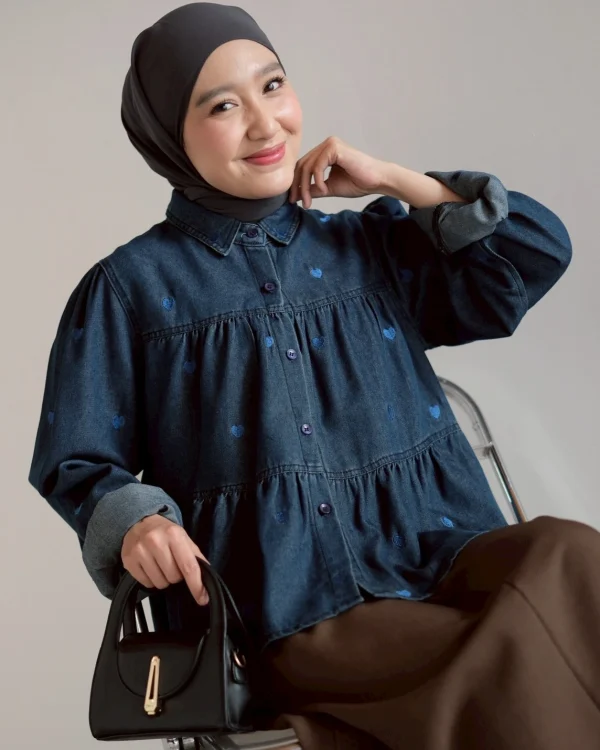 Xilena Denim Shirt foto 2