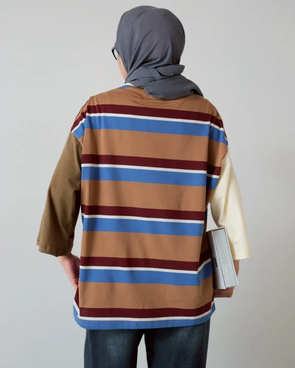 Imago Stripe Sleeve Top foto 9