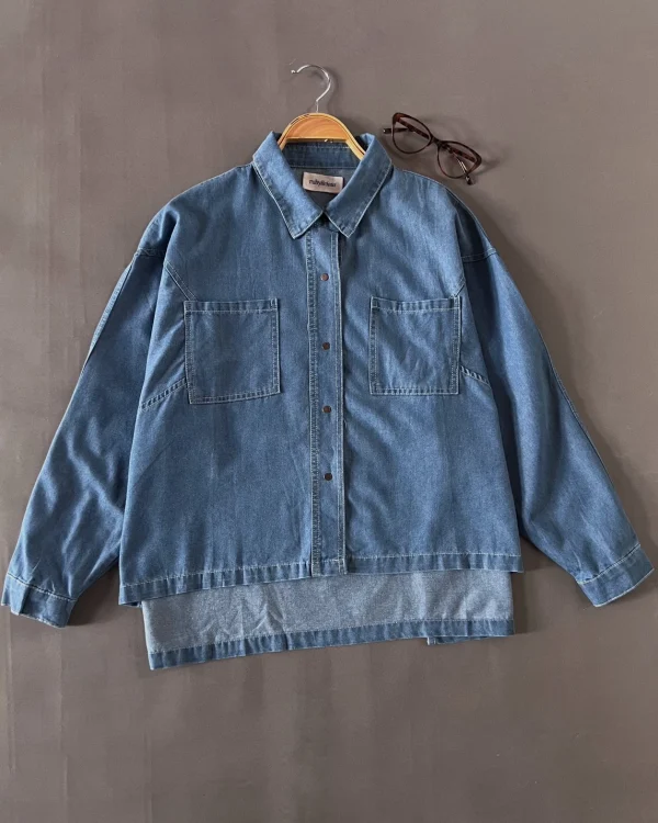 Umaiza Denim Shirt foto 2