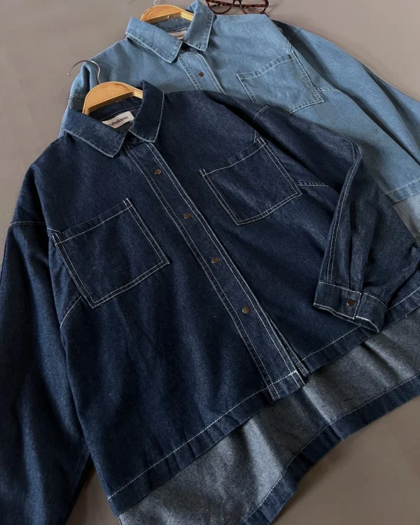Umaiza Denim Shirt foto 3