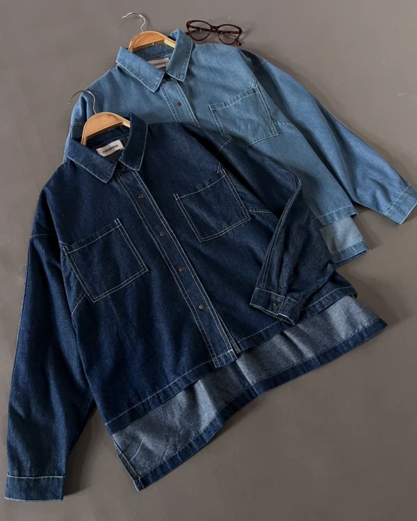 Umaiza Denim Shirt foto 3