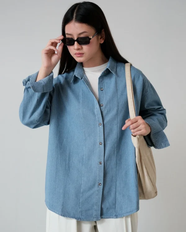 Celvy Denim Shirt foto 2