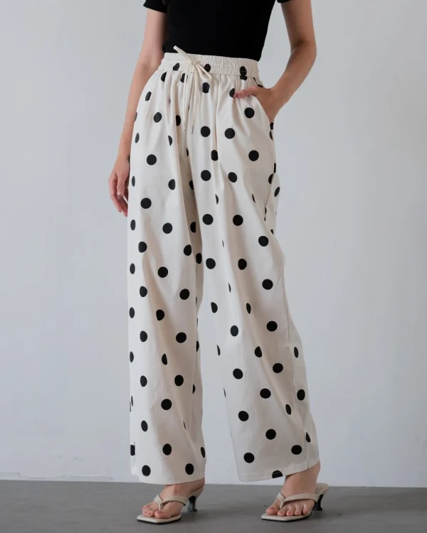 Iori Polka Cullote Pants