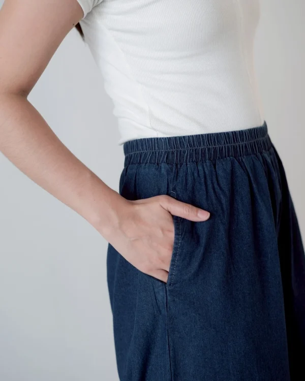Jenae Cullote Denim Pants foto 6