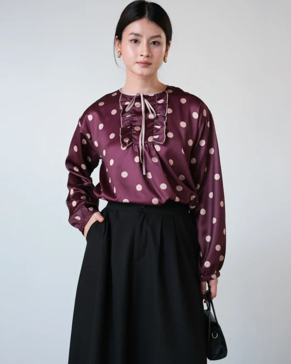 Wilow Polka Blouse foto 3