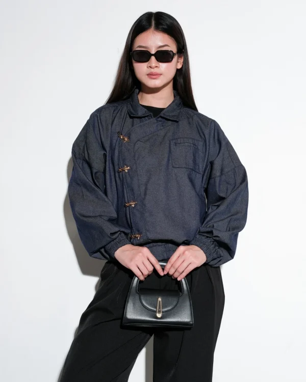 Uneiva Denim Jacket Dark Blue